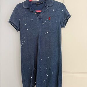 Ralph Lauren Denim Blue Polo Shirt